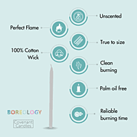 Church Candle 165/9 mm Box Church Candle 165/9 mm Box