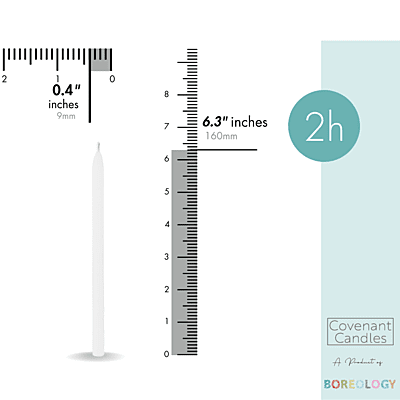 Church Candle 160/9 mm Box