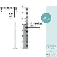 Church Candle 105/7 mm Box Church Candle 105/7 mm Box
