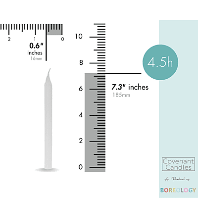 Church Candle 185/16 mm Box