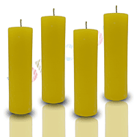 Generous Drum Pillar Candle Generous Drum Pillar Candle