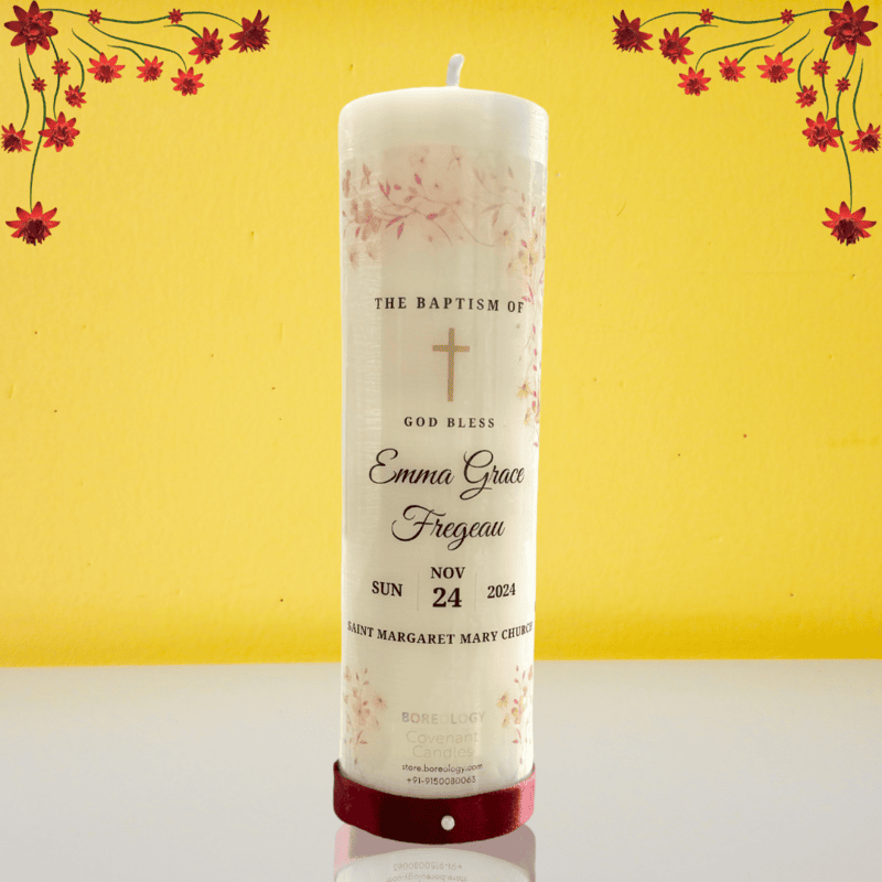 Baptism Candle - Customized