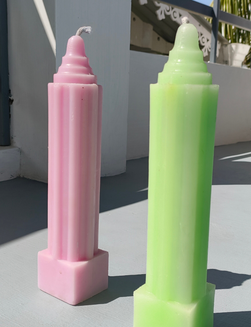 European Pillar candle European Pillar candle