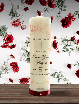 Baptism Candle - Customized
