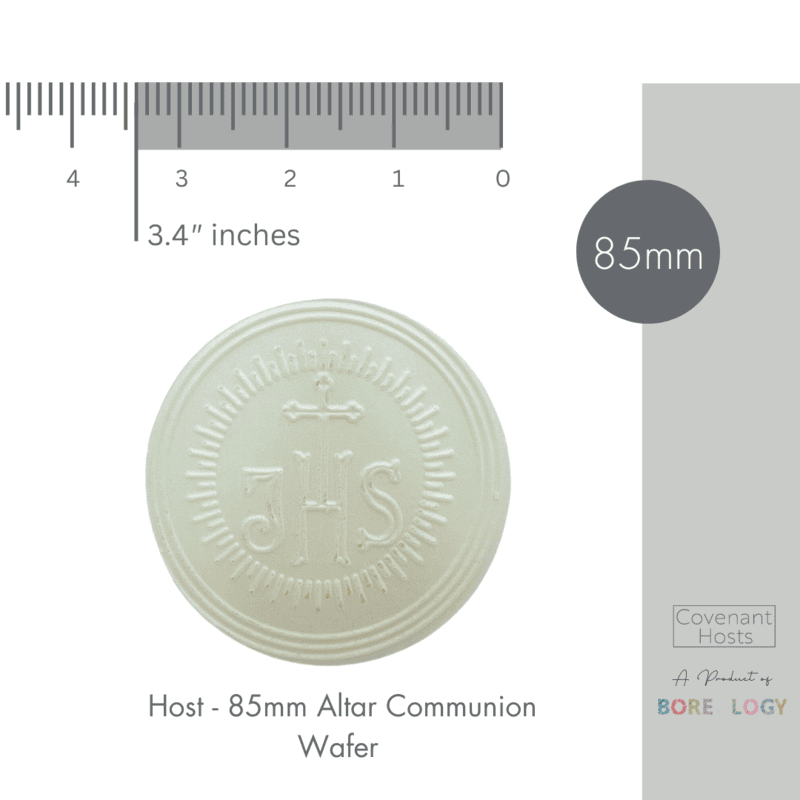Host - 85mm Altar Communion Wafer 30-pack Host - 85mm Altar Communion Wafer 30-pack