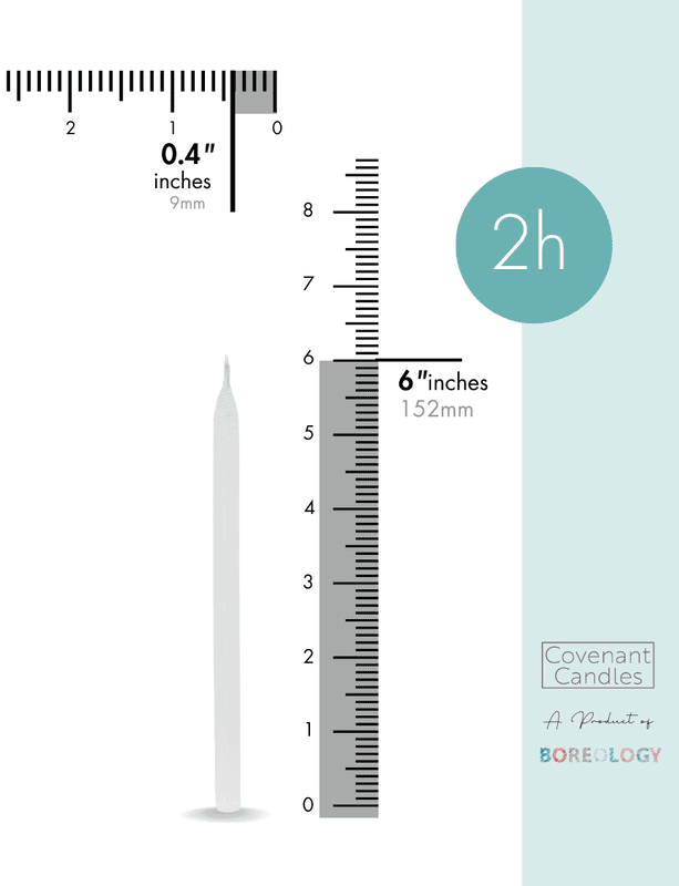 Church Candle 152/9 mm Box Church Candle 152/9 mm Box