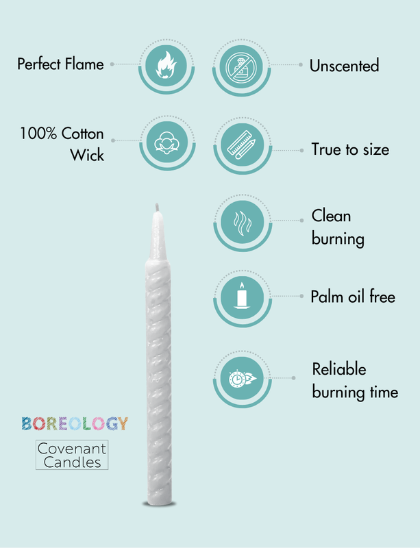 Christmas Small Spiral Candle Christmas Small Spiral Candle