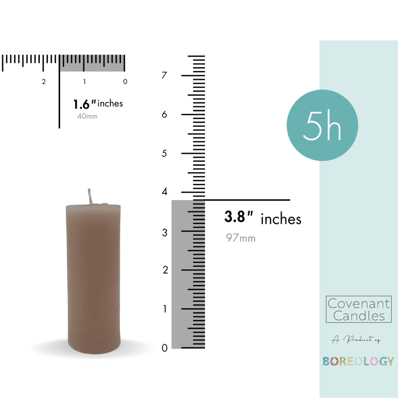 Petite Drum Pillar Candle