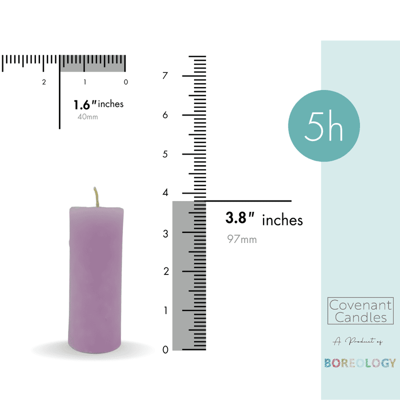 Petite Drum Pillar Candle