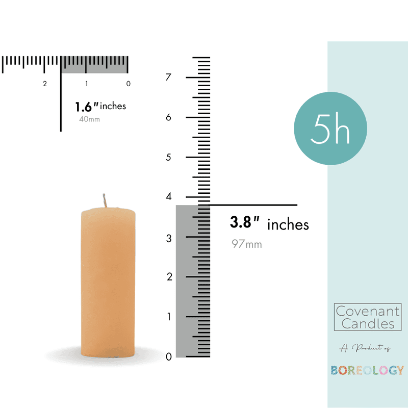 Petite Drum Pillar Candle