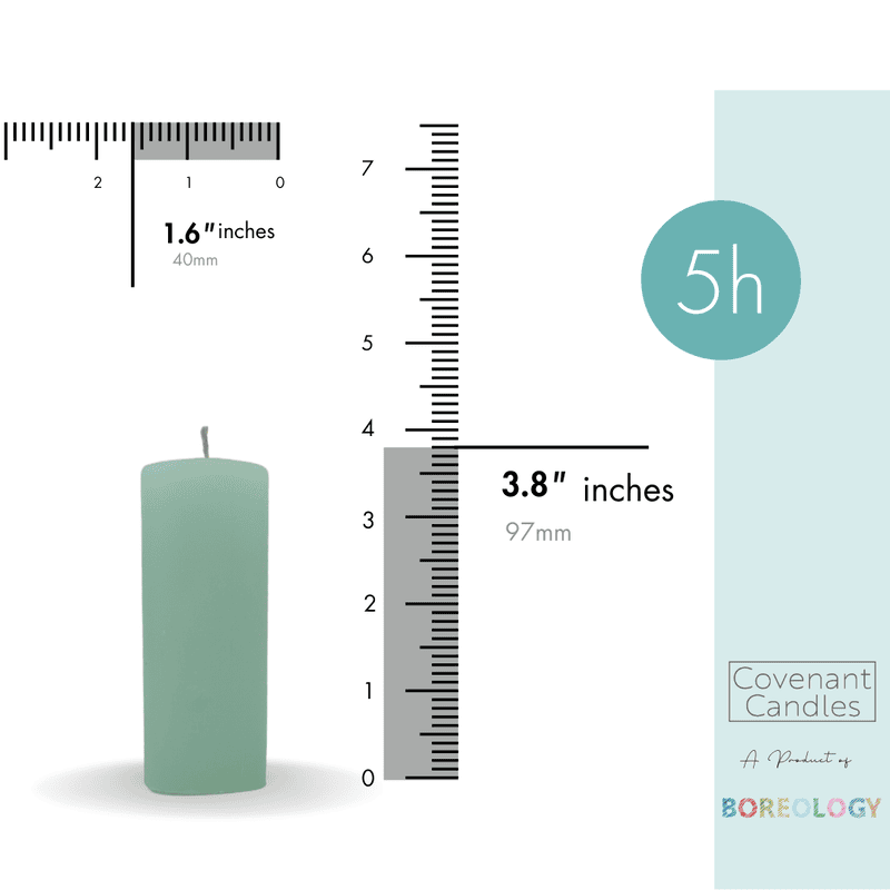 Petite Drum Pillar Candle