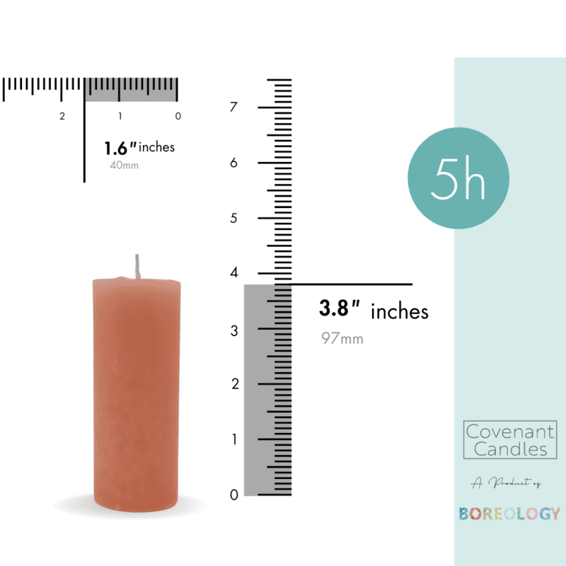 Petite Drum Pillar Candle