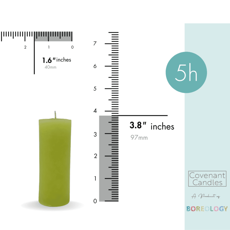 Petite Drum Pillar Candle