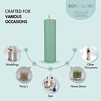 Generous Drum Pillar Candle Generous Drum Pillar Candle