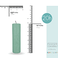 Generous Drum Pillar Candle Generous Drum Pillar Candle