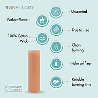 Generous Drum Pillar Candle Generous Drum Pillar Candle