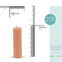 Generous Drum Pillar Candle Generous Drum Pillar Candle