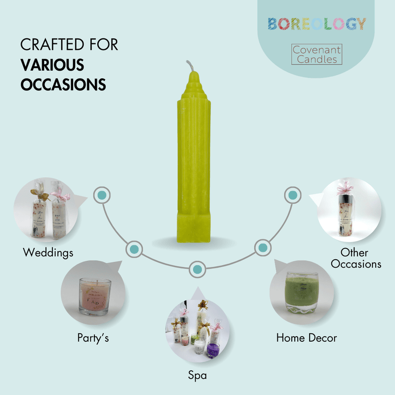 European Pillar candle European Pillar candle