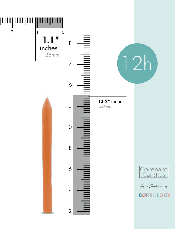 Ample Pencil Pillar Candle Ample Pencil Pillar Candle